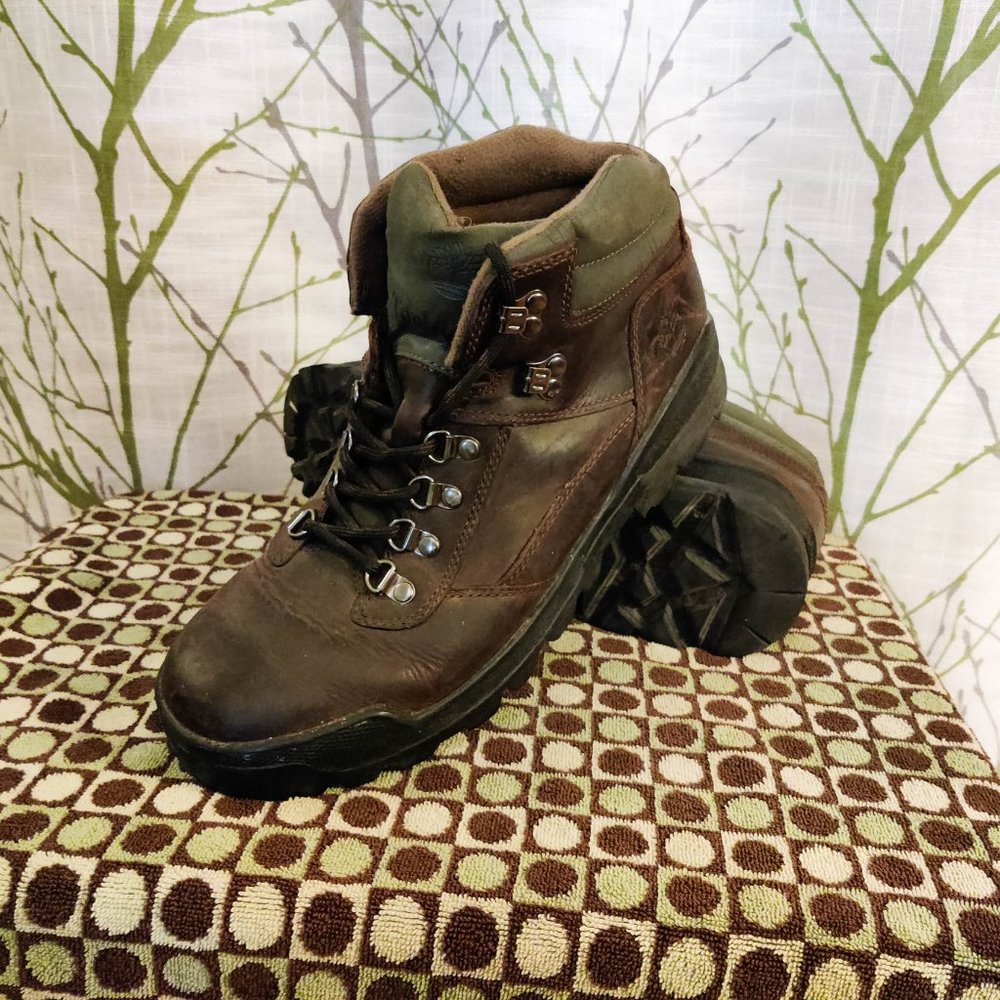 Timberland Waterproof Leather Hiking Boots Size 11.5
